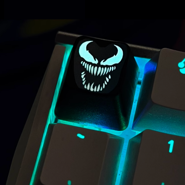 Custom Engraved Backlit Multicolor ABS OEM Profile Keycaps