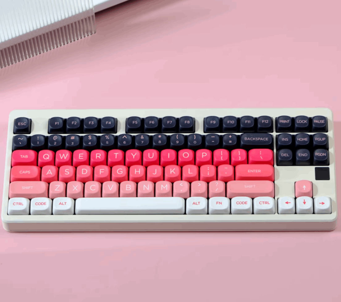 Pink Memory Keycap Set