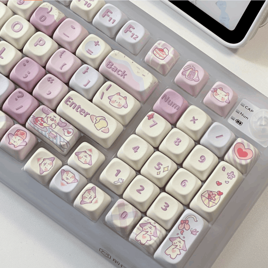 Taro Woolly Keycap Set