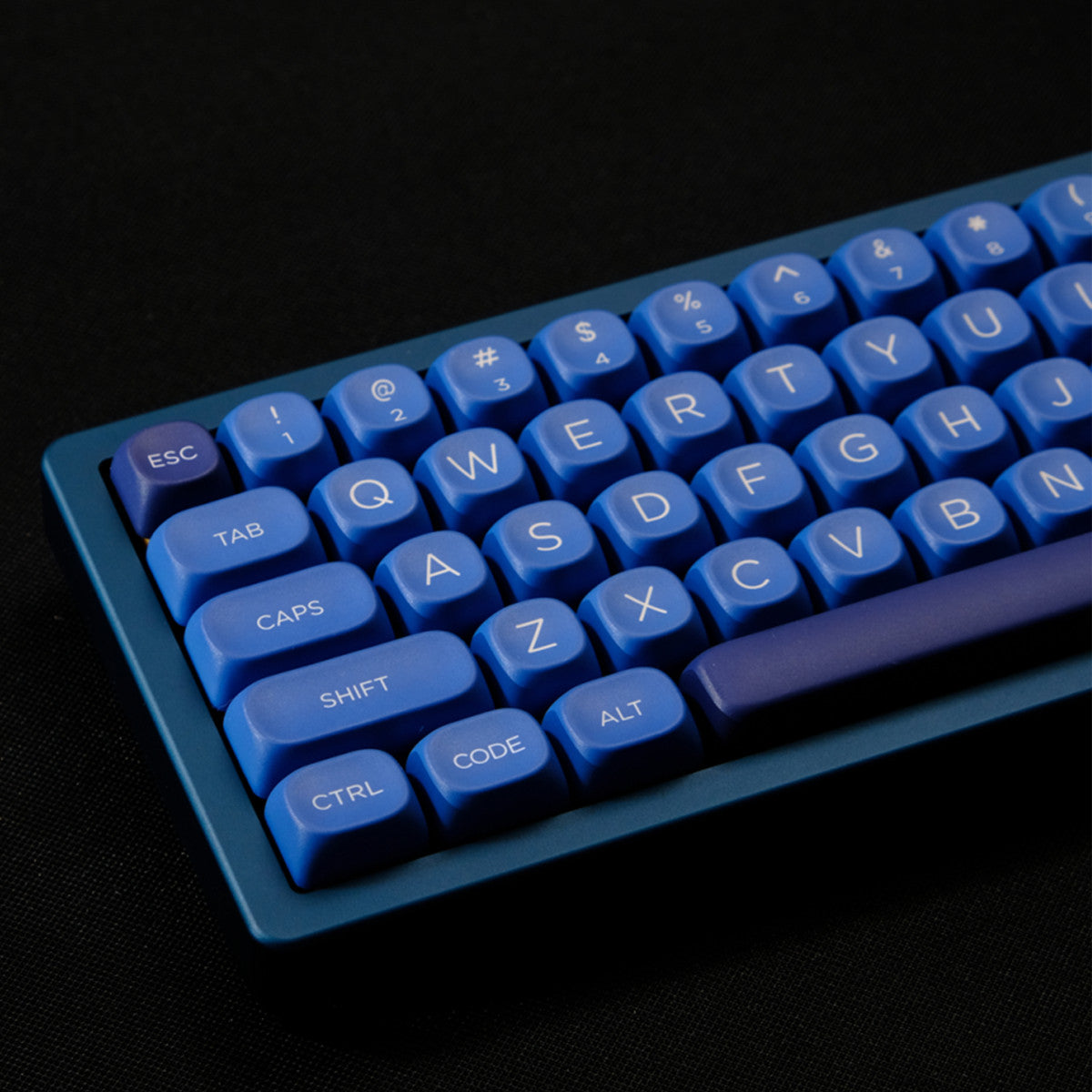 Blue Striker Keycap Set