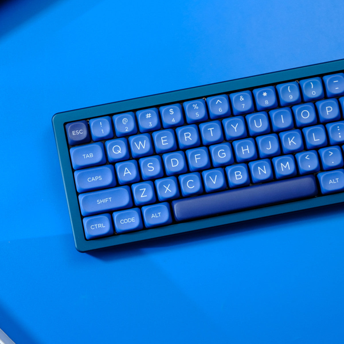 Blue Striker Keycap Set