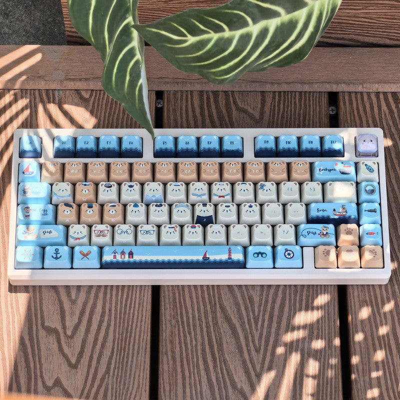 Sailor Bear Keycap Set