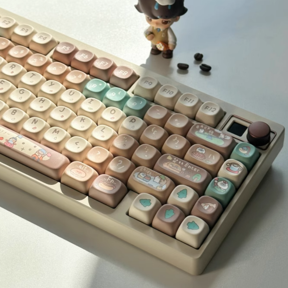 Choco Bean Keycap Set