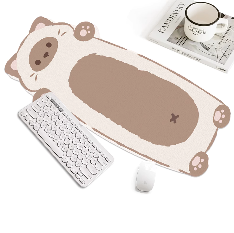 Odd Shape Lying Cat Desk Mats