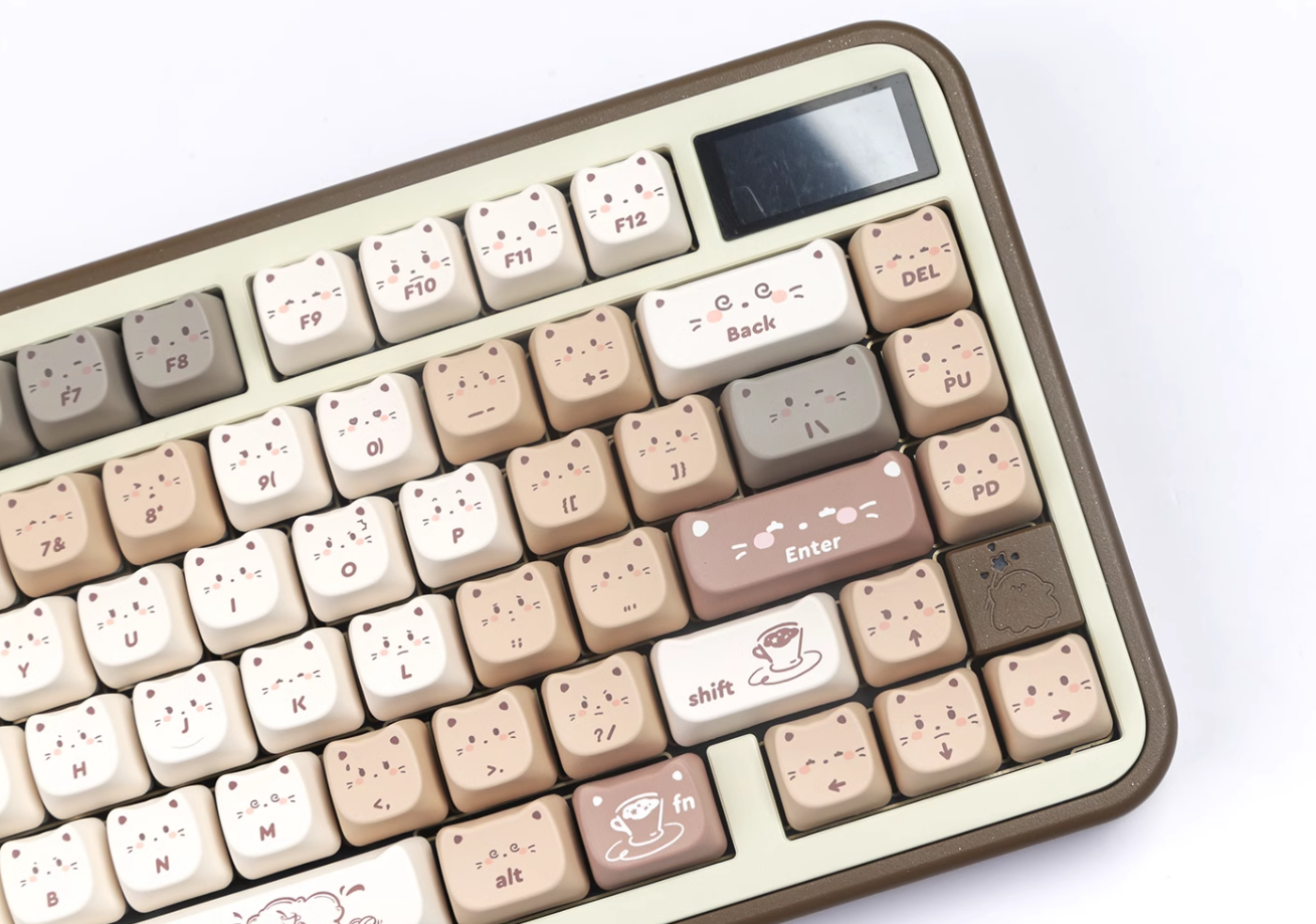 Kitty Cafe Keycap Set