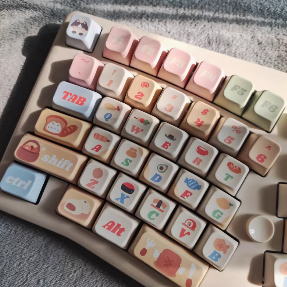 Neko Sushi Keycap Set