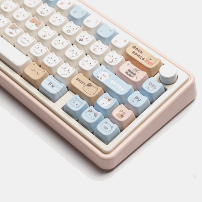 Sea Salt Cat Keycap Set