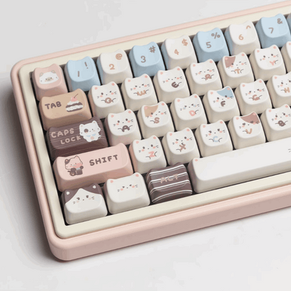 Sea Salt Cat Keycap Set