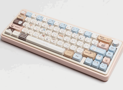 Sea Salt Cat Keycap Set