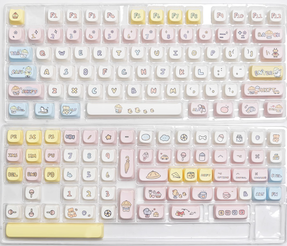 Kindergarten Puppies Keycap Set