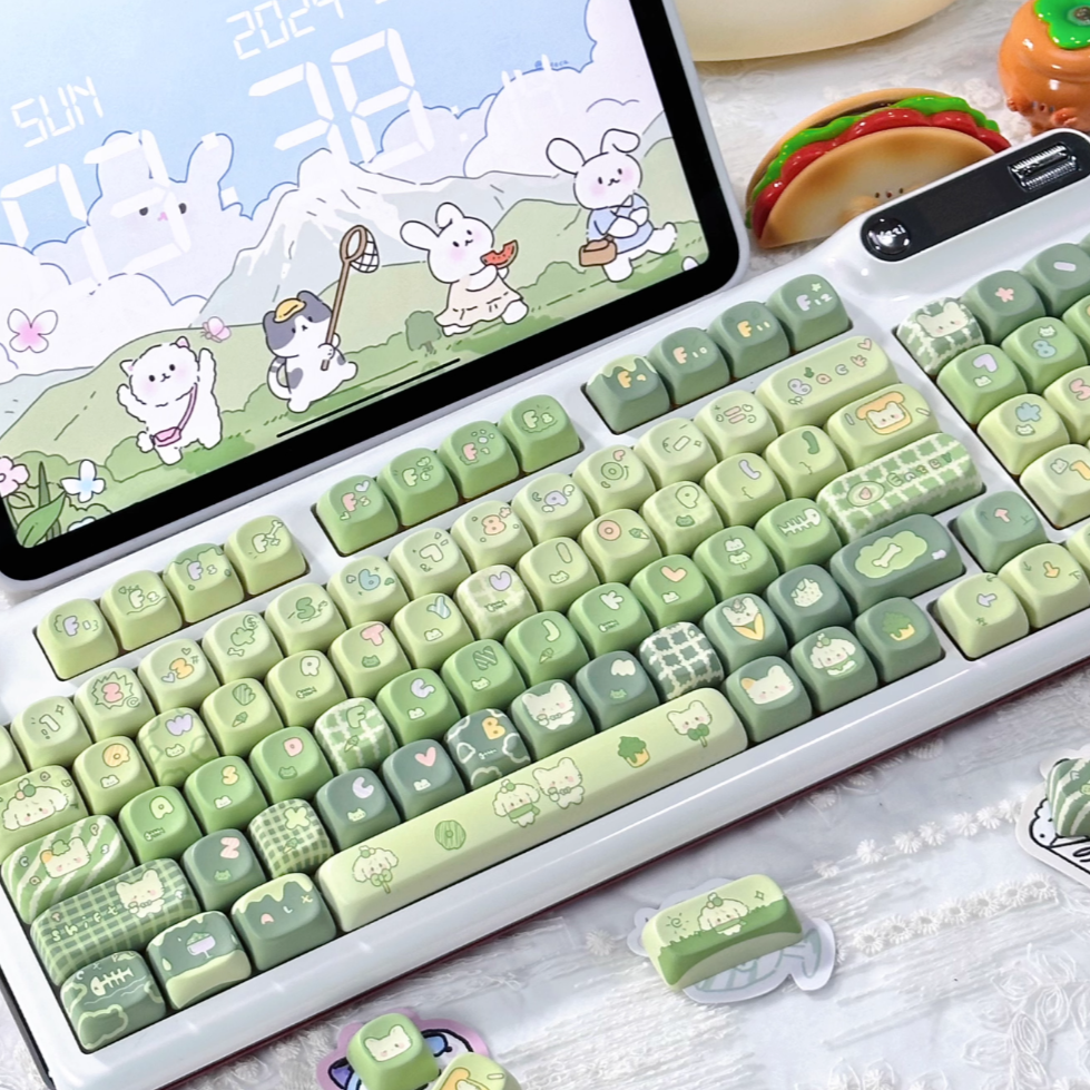 Matcha Delight Keycap Set