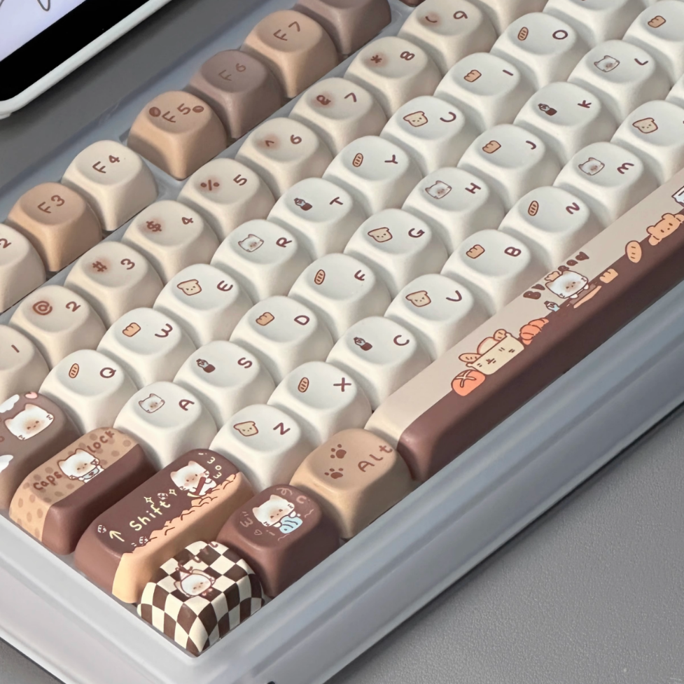 Siamese Kitty Bakery Keycap Set