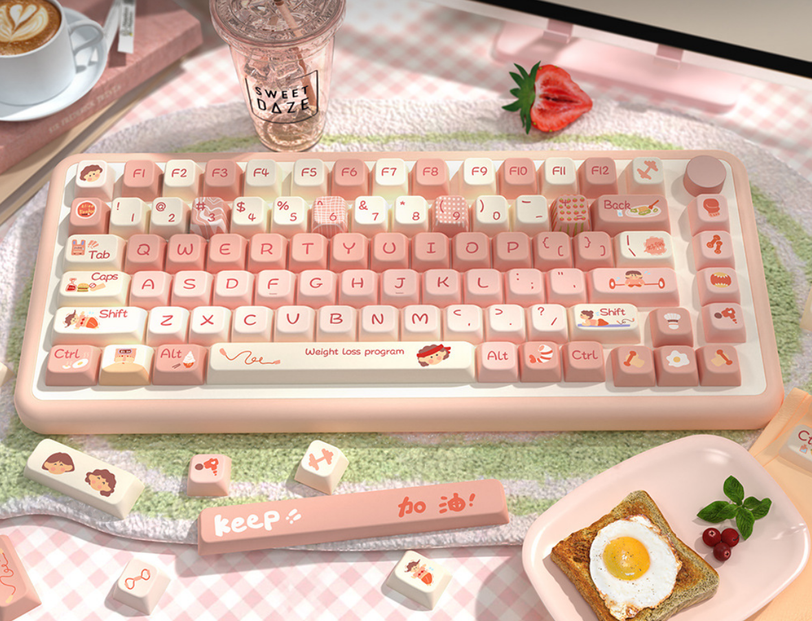 On Diet Keycap Set