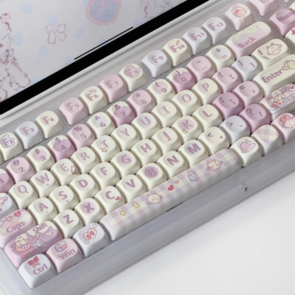 Taro Woolly Keycap Set