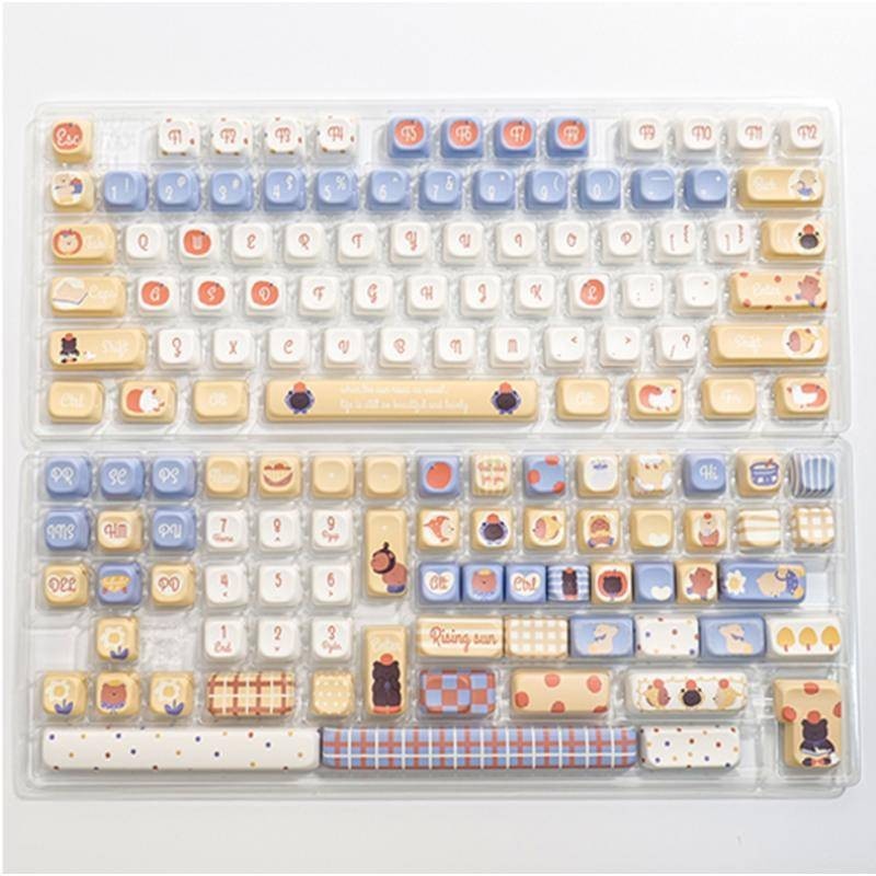 Cookie Bear Keycap Set