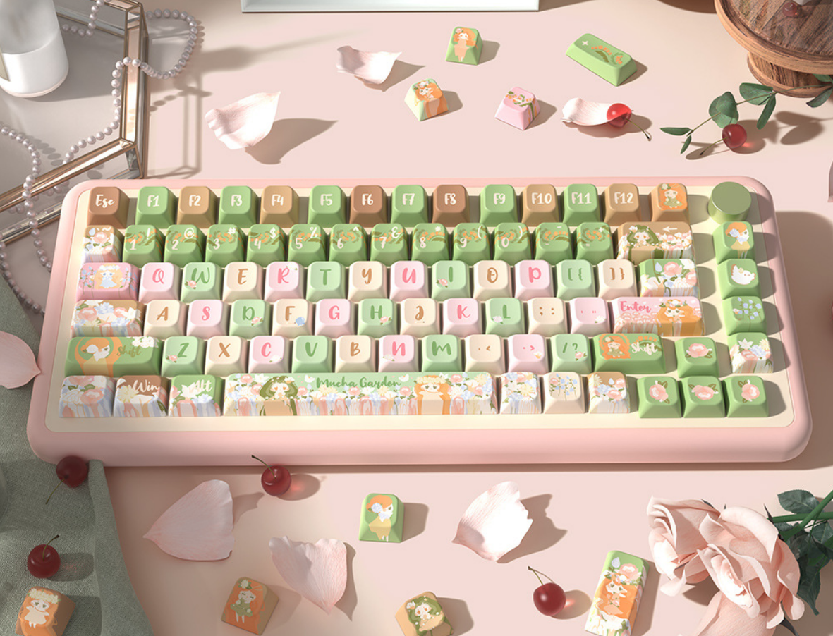 Summer Garden Keycap Set