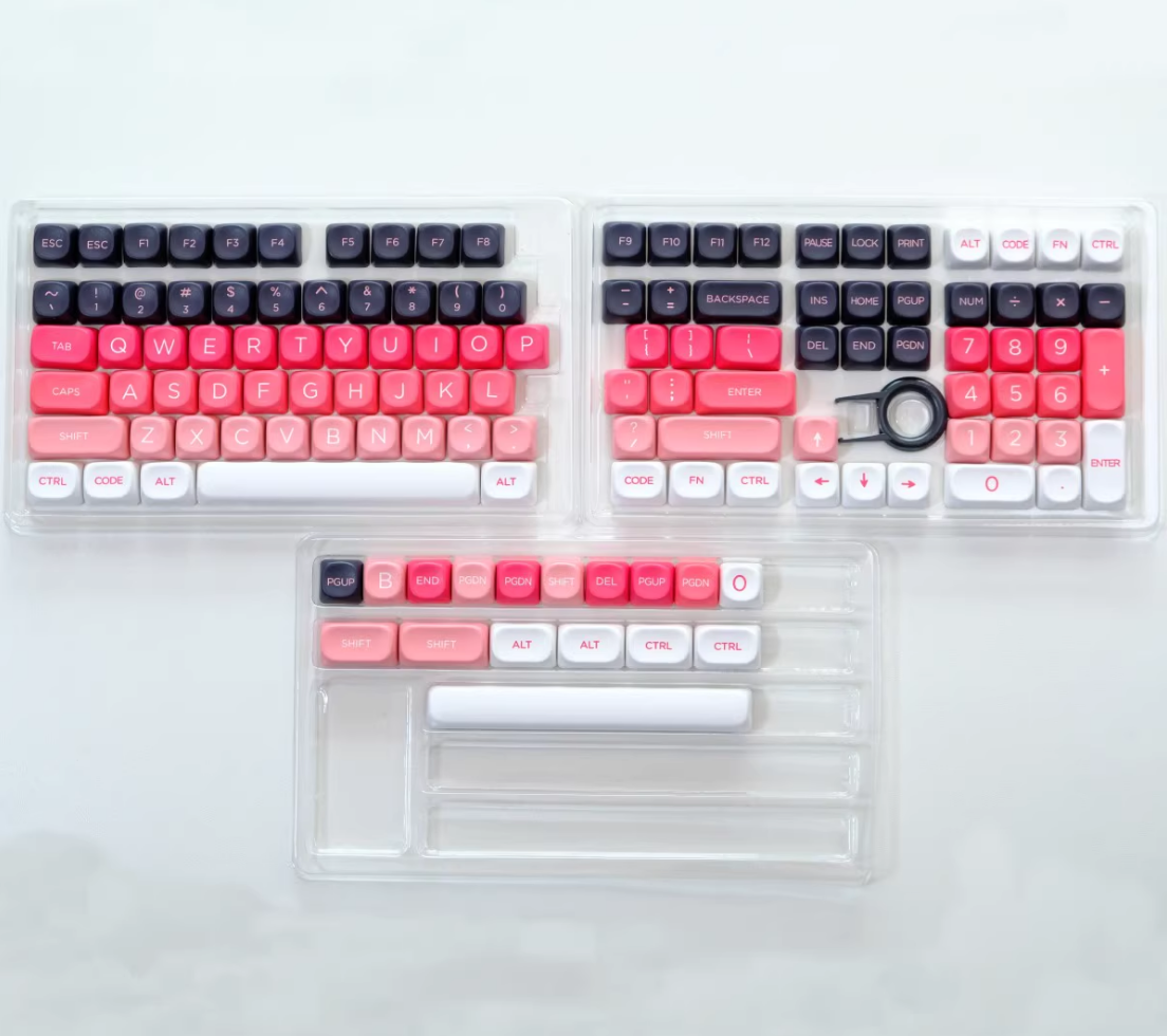 Pink Memory Keycap Set