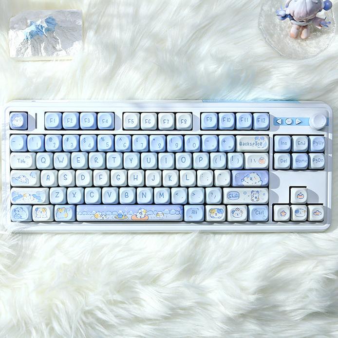 Potato Hamster Keycap Set