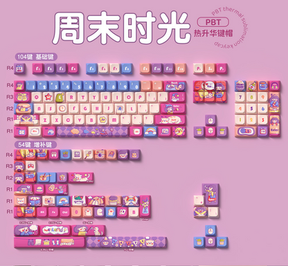 The Weekend Keycap Set