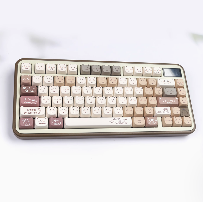 Kitty Cafe Keycap Set