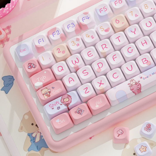 Cotton Candy Keycap Set