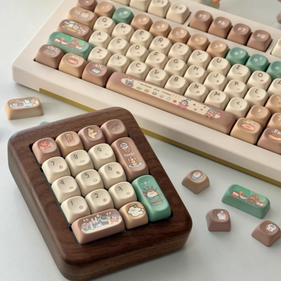 Choco Bean Keycap Set