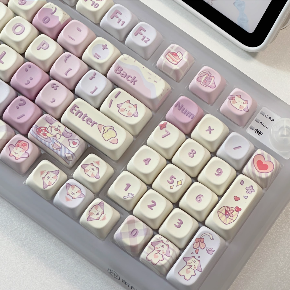 Taro Woolly Keycap Set