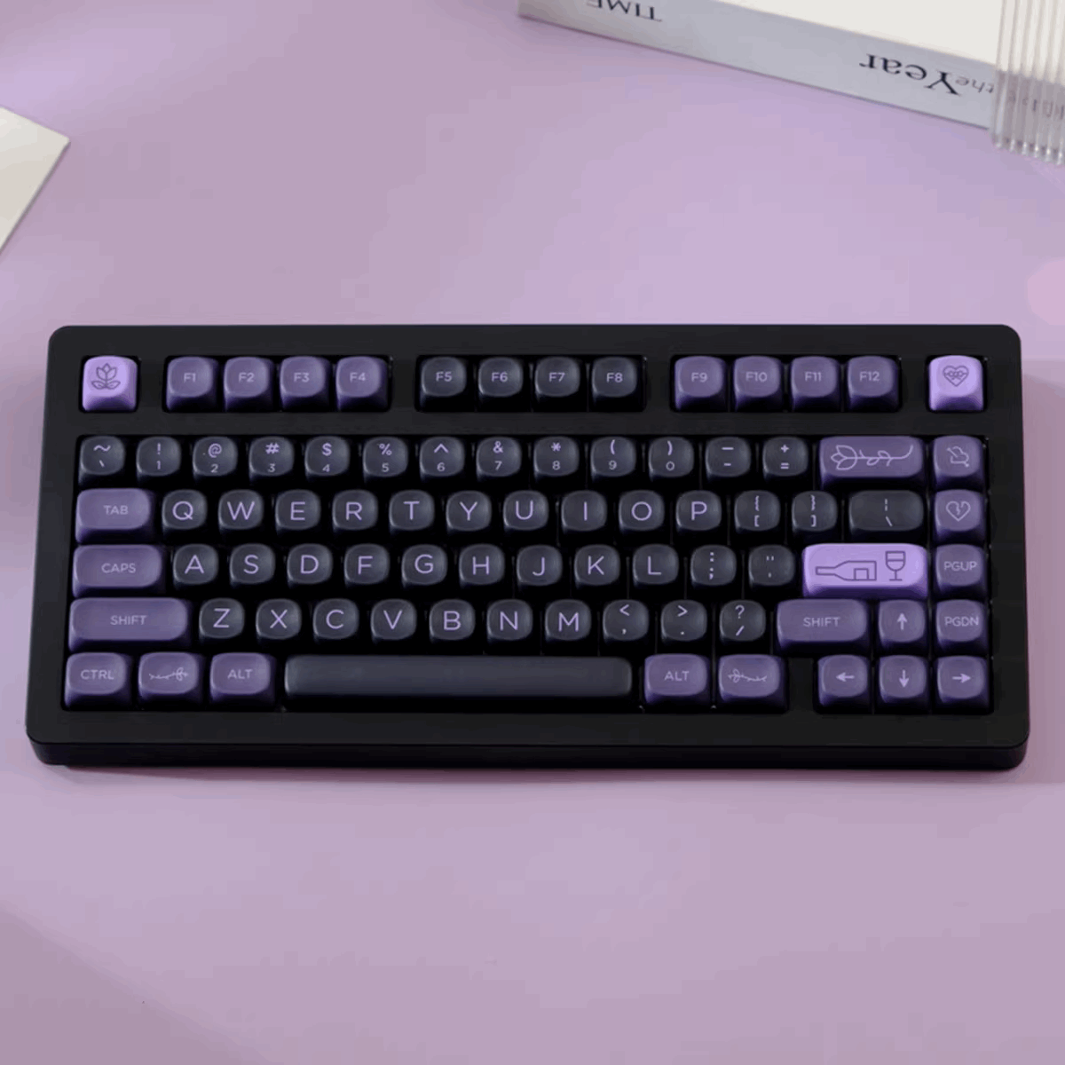 KBCaps First Love Dye-Sub PBT Keycaps | 126 keys | MOA Profile | ANSI | Keycaps only