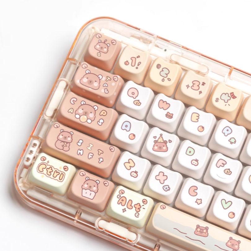 Capybara Keycap Set