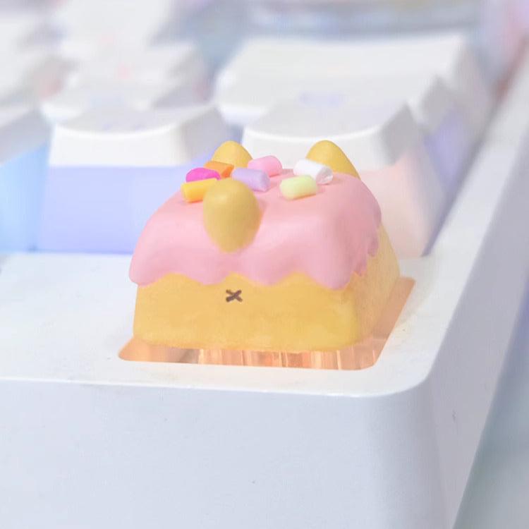 Donut Sprinkle Kitty Artisan Keycap