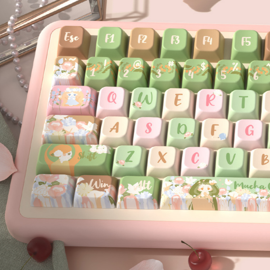 Summer Garden Keycap Set