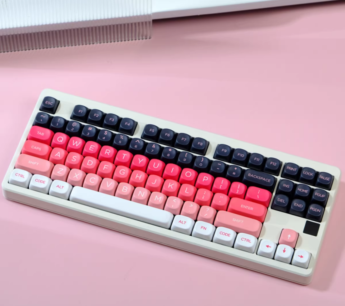 Pink Memory Keycap Set