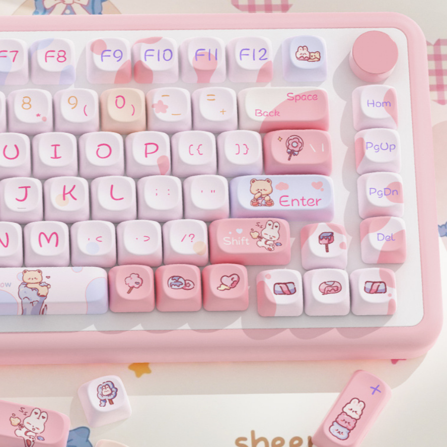 Cotton Candy Keycap Set