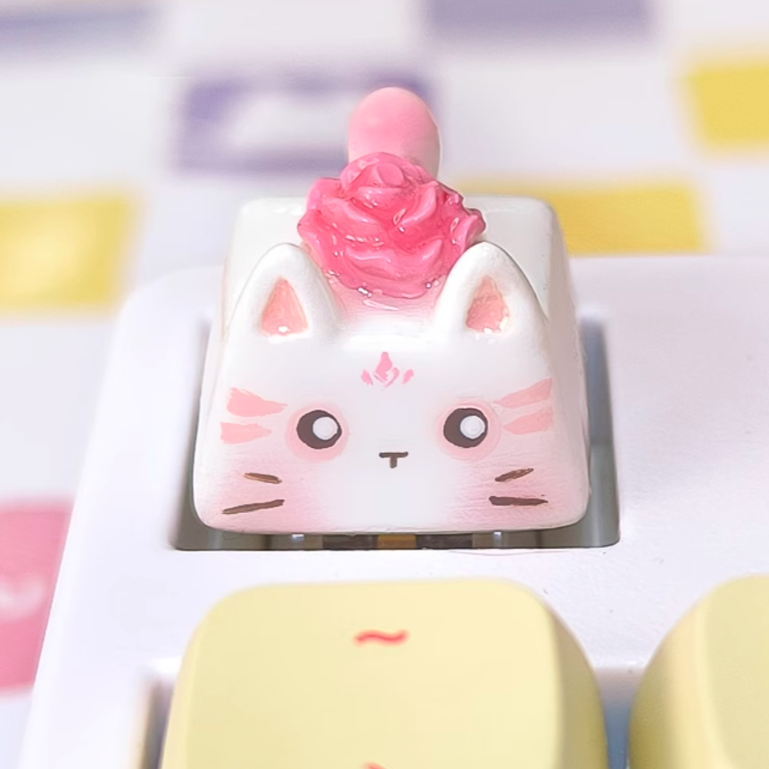 Neko Sama Artisan Keycap