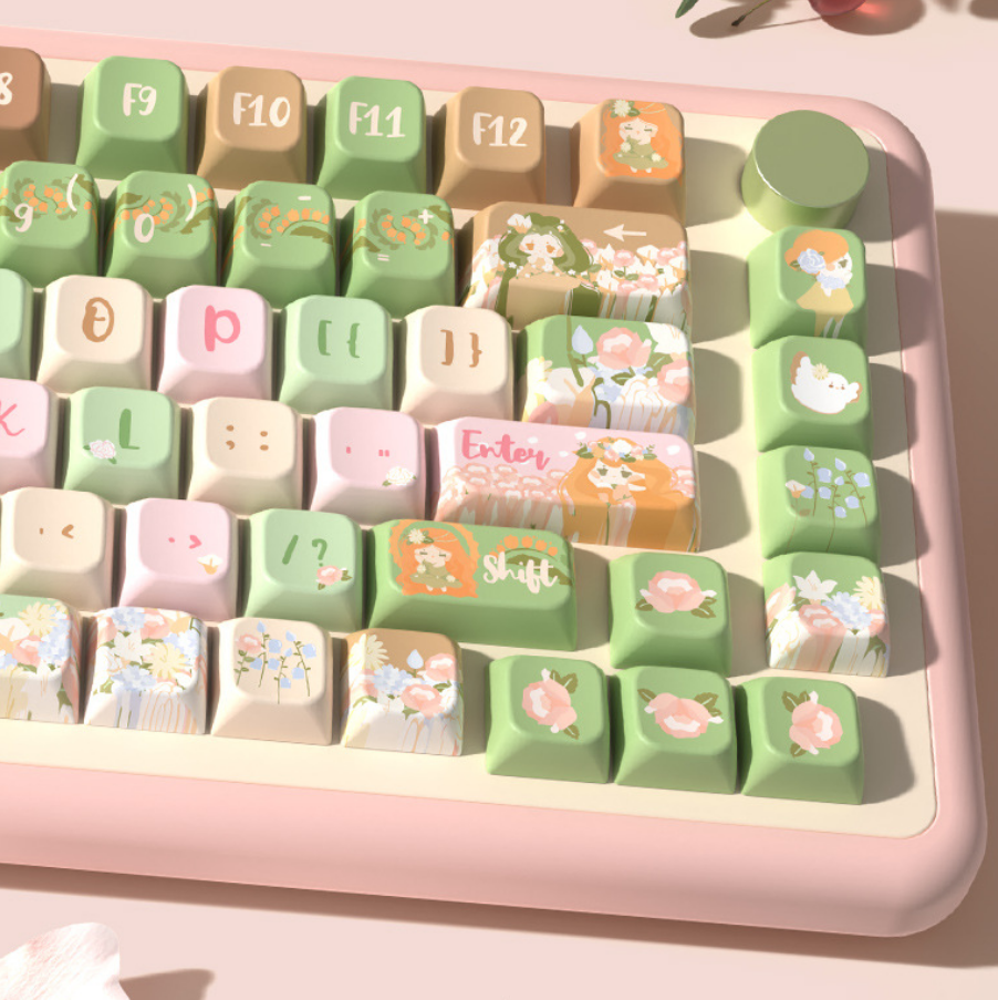 Summer Garden Keycap Set