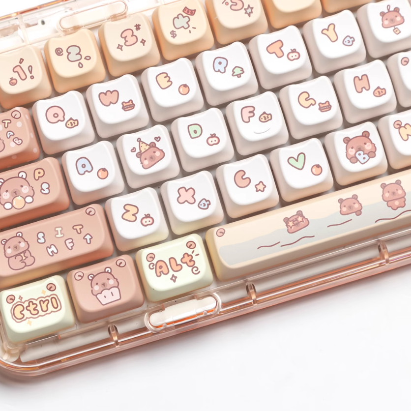 Capybara Keycap Set