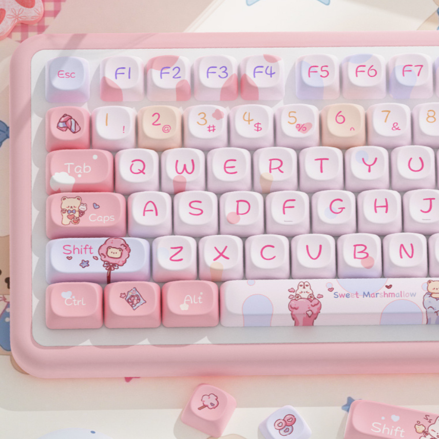 Cotton Candy Keycap Set