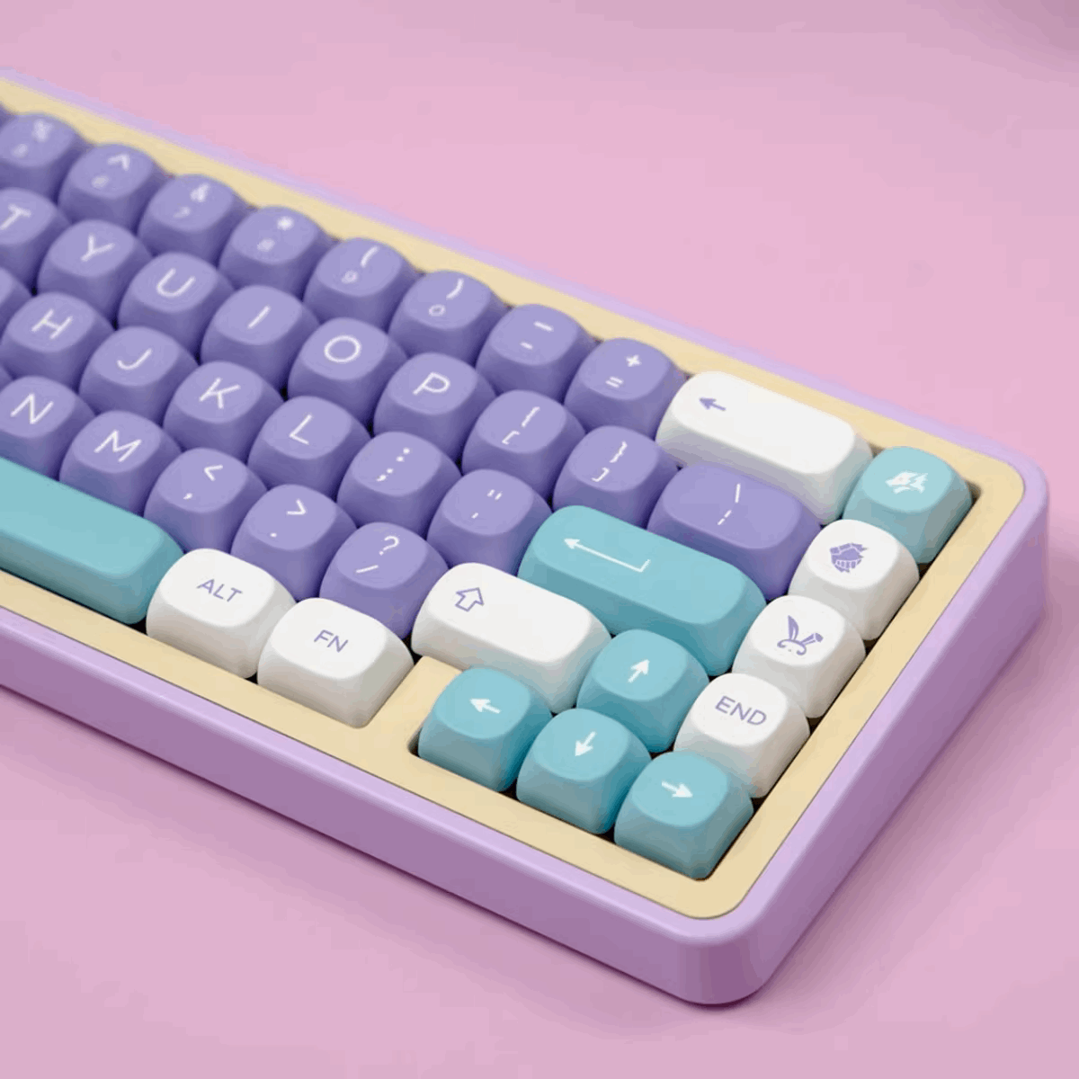 KBCaps Mulan Dye-Sub PBT Keycaps | 126 keys | MOA Profile | ANSI | Keycaps only