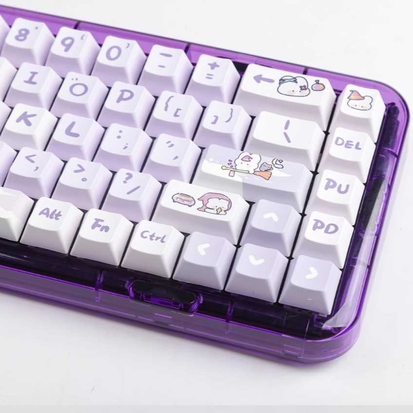 Magical Bunny Keycap Set