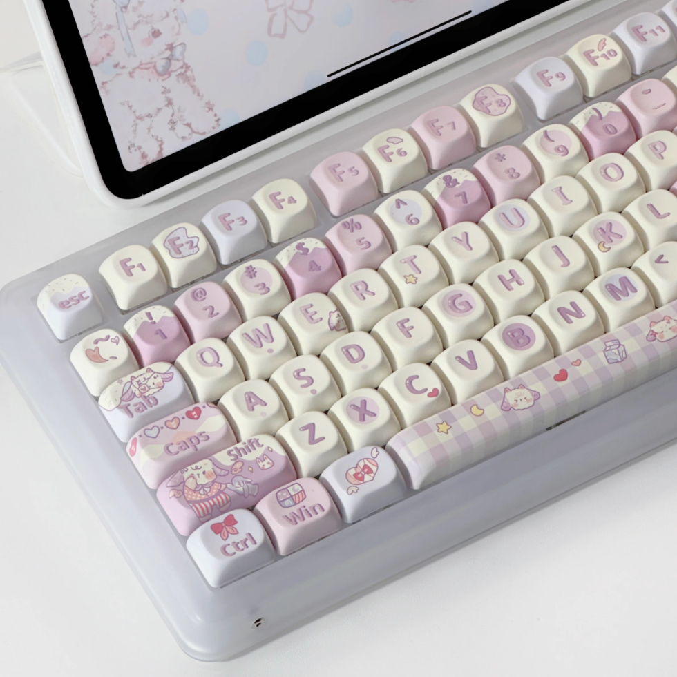 Taro Woolly Keycap Set