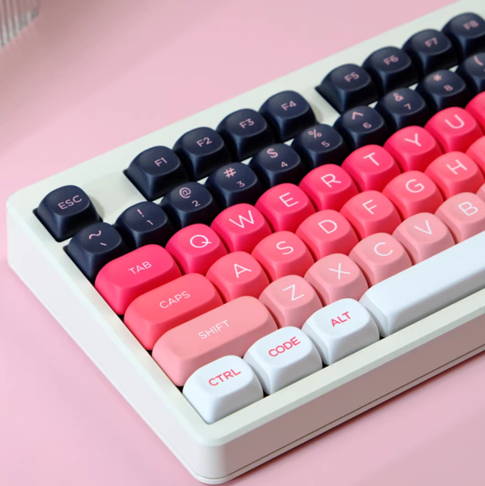 Pink Memory Keycap Set