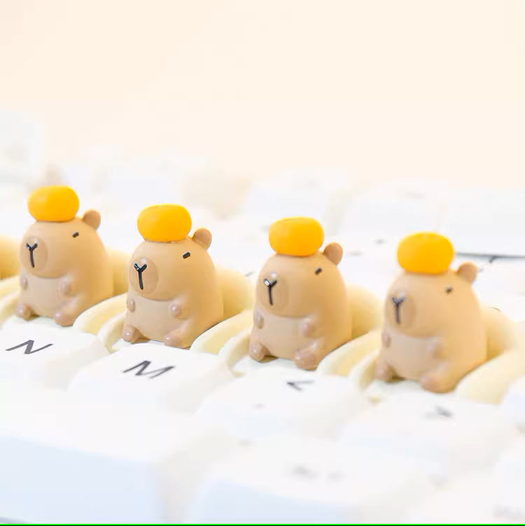 Sitting Capybara Artisan Keycap