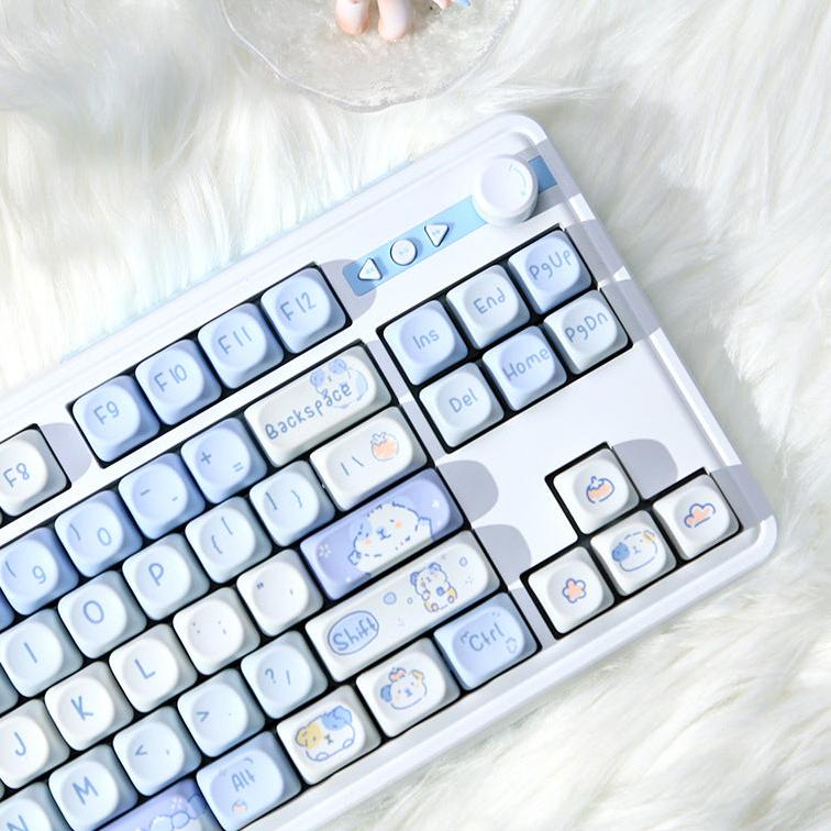 Potato Hamster Keycap Set