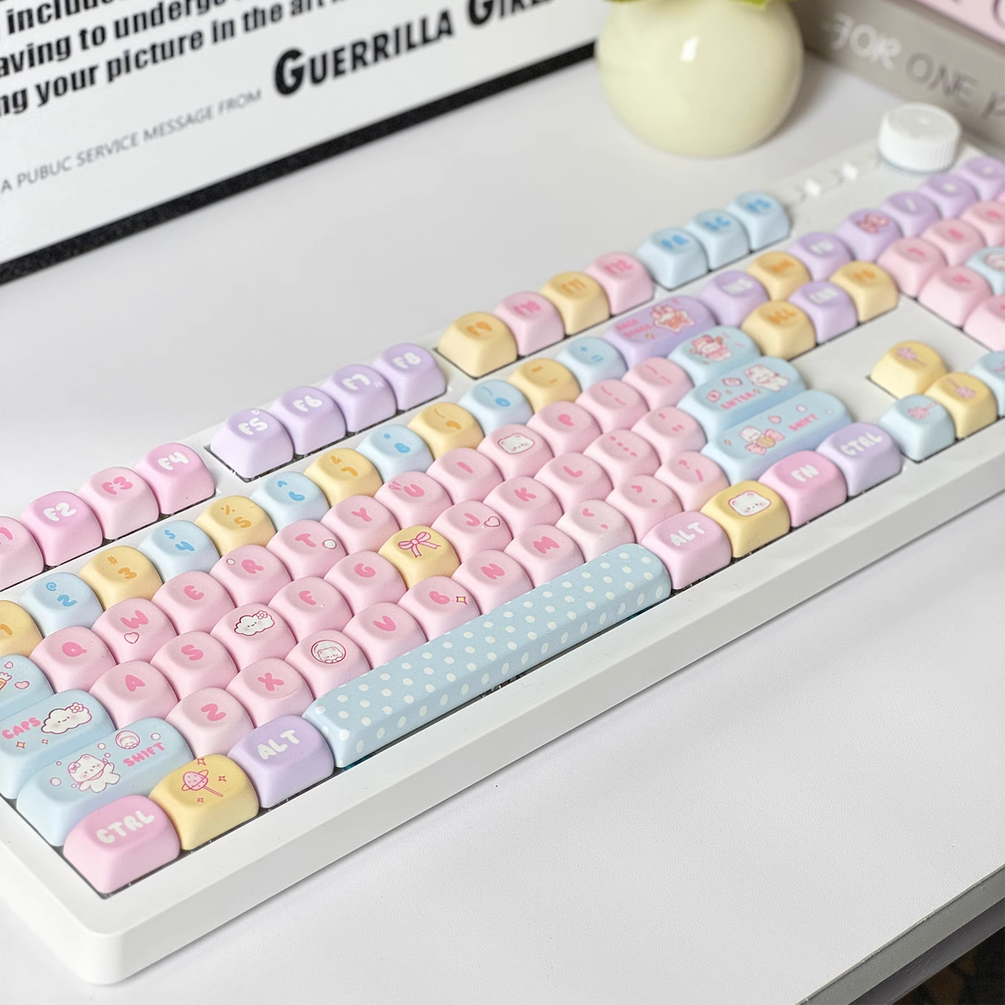 Candy Bear Keycap Set