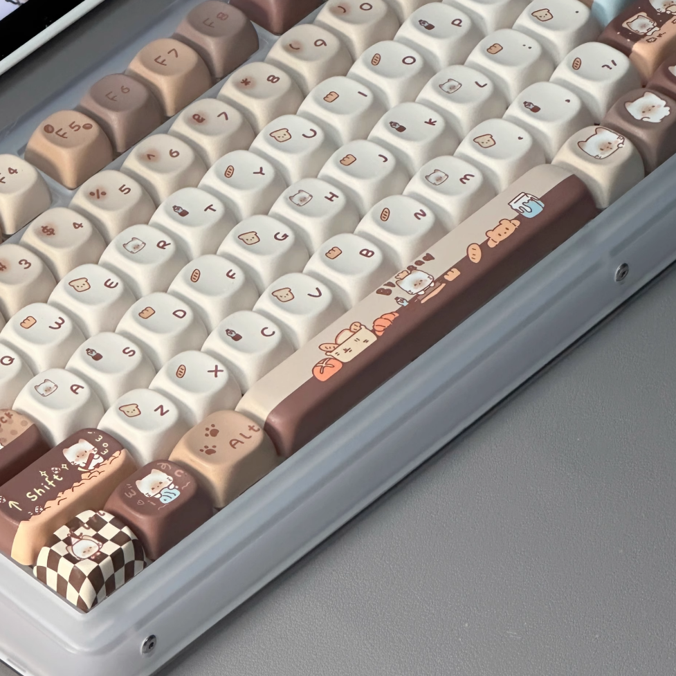 Siamese Kitty Bakery Keycap Set