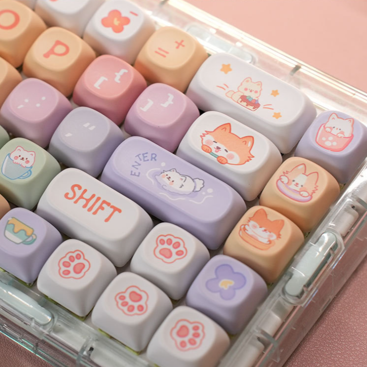 Happy Puppy Keycap Set