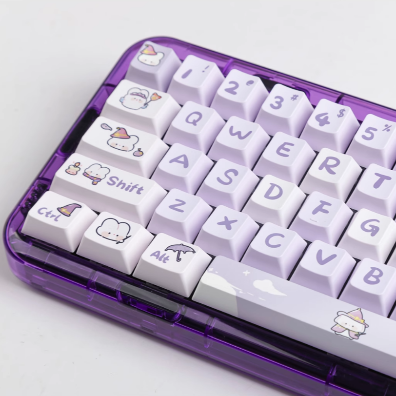 Magical Bunny Keycap Set