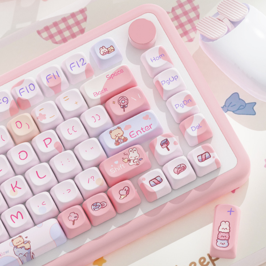 Cotton Candy Keycap Set