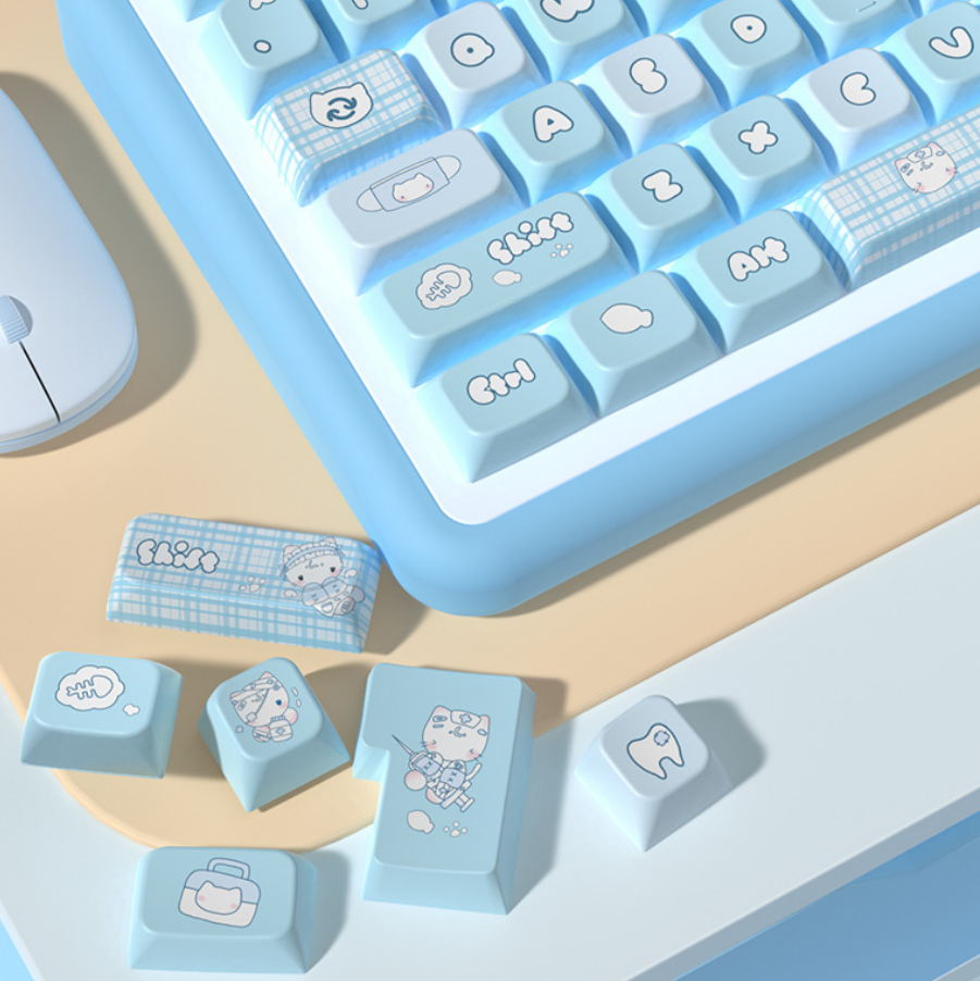 Mizu Neko Keycap Set