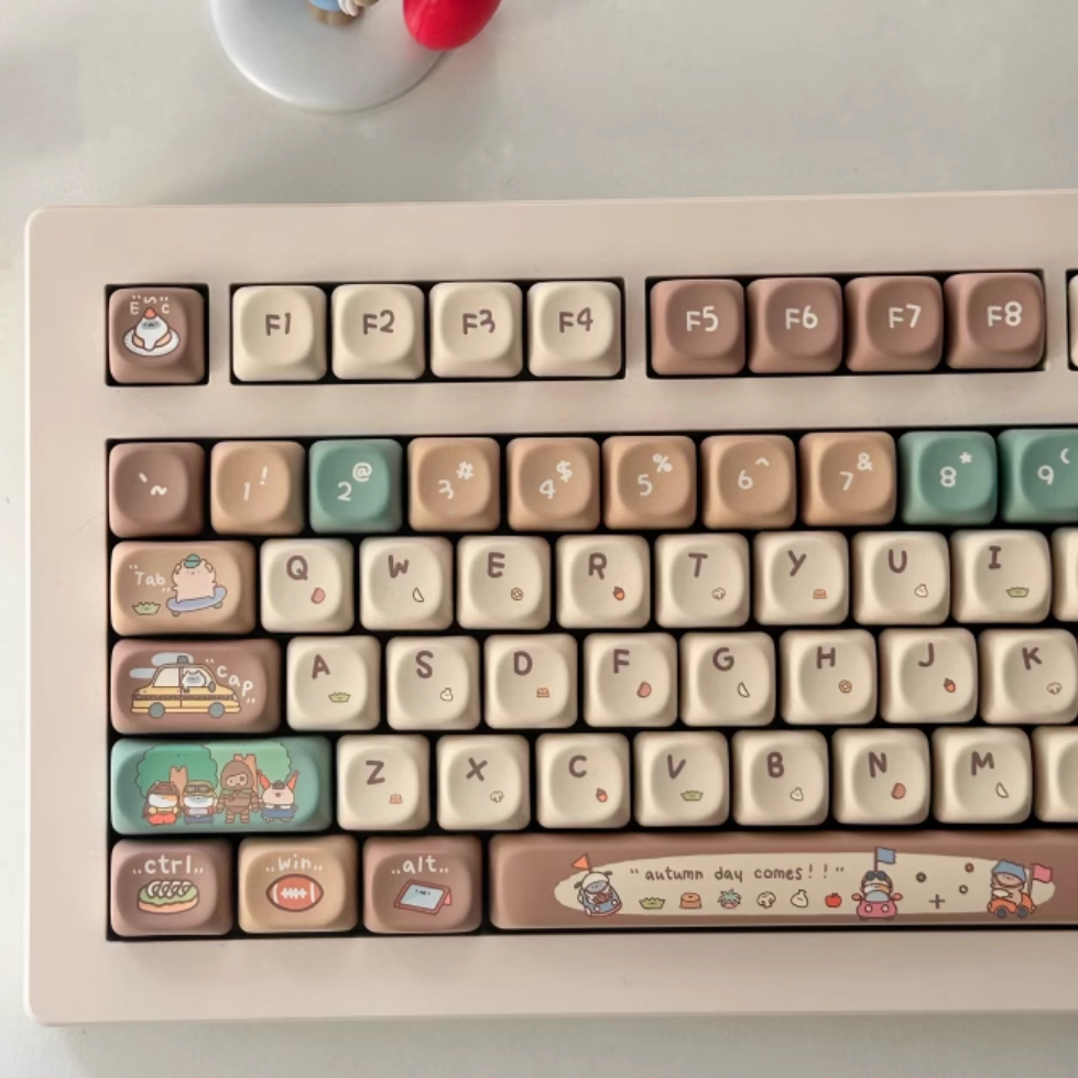 Choco Bean Keycap Set